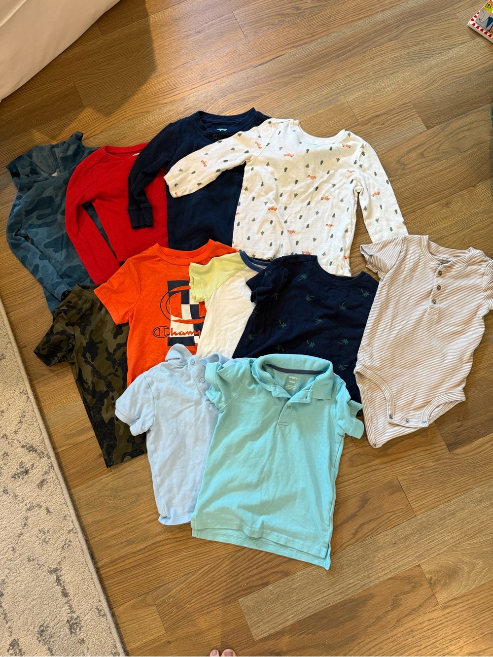 Lot of 2T Boys Shirts